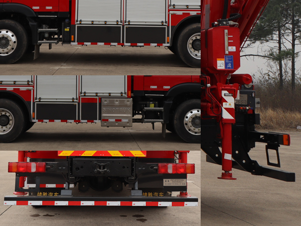 汕德卡搶險(xiǎn)救援消防車(chē)