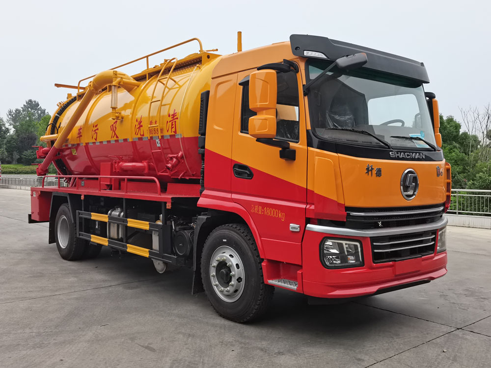 楚勝牌CSC5181GQWS6型清洗吸污車