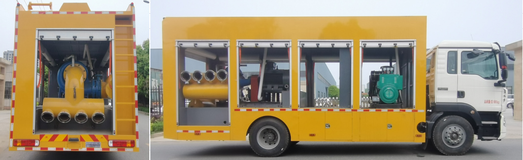 重汽豪沃遠程供排水搶險車