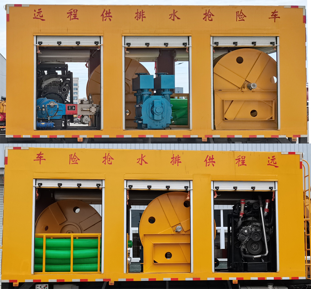 五十鈴后雙橋遠程供排水搶險車