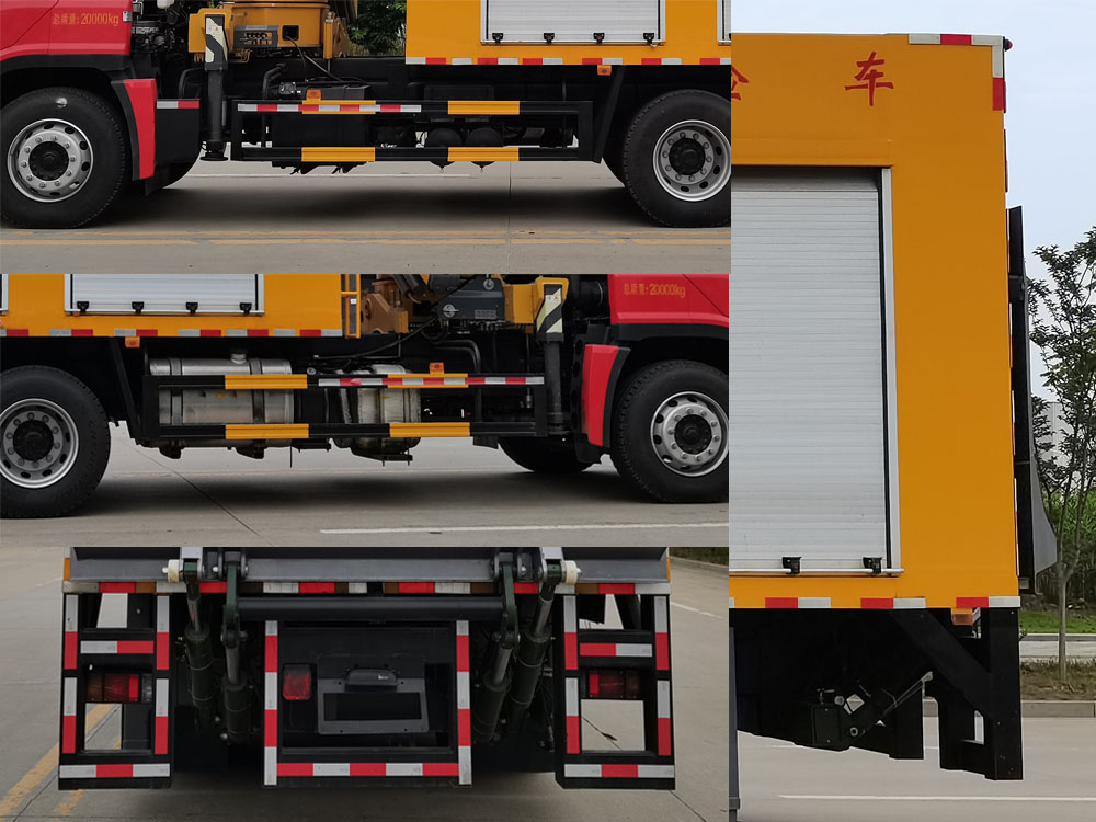 五十鈴后雙橋遠程供排水搶險車