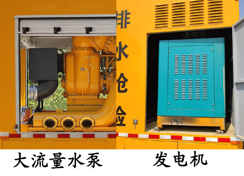 東風天錦大流量排水搶險車