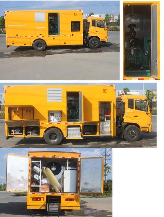 東風(fēng)天錦大流量排水搶險(xiǎn)車