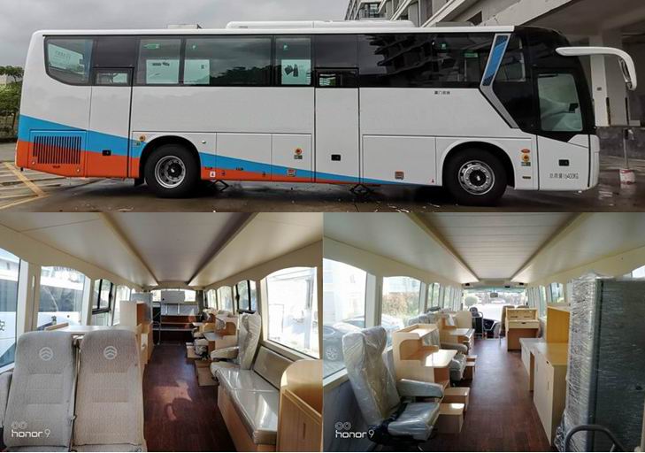 金龍5G移動P2實驗室檢測醫(yī)療車