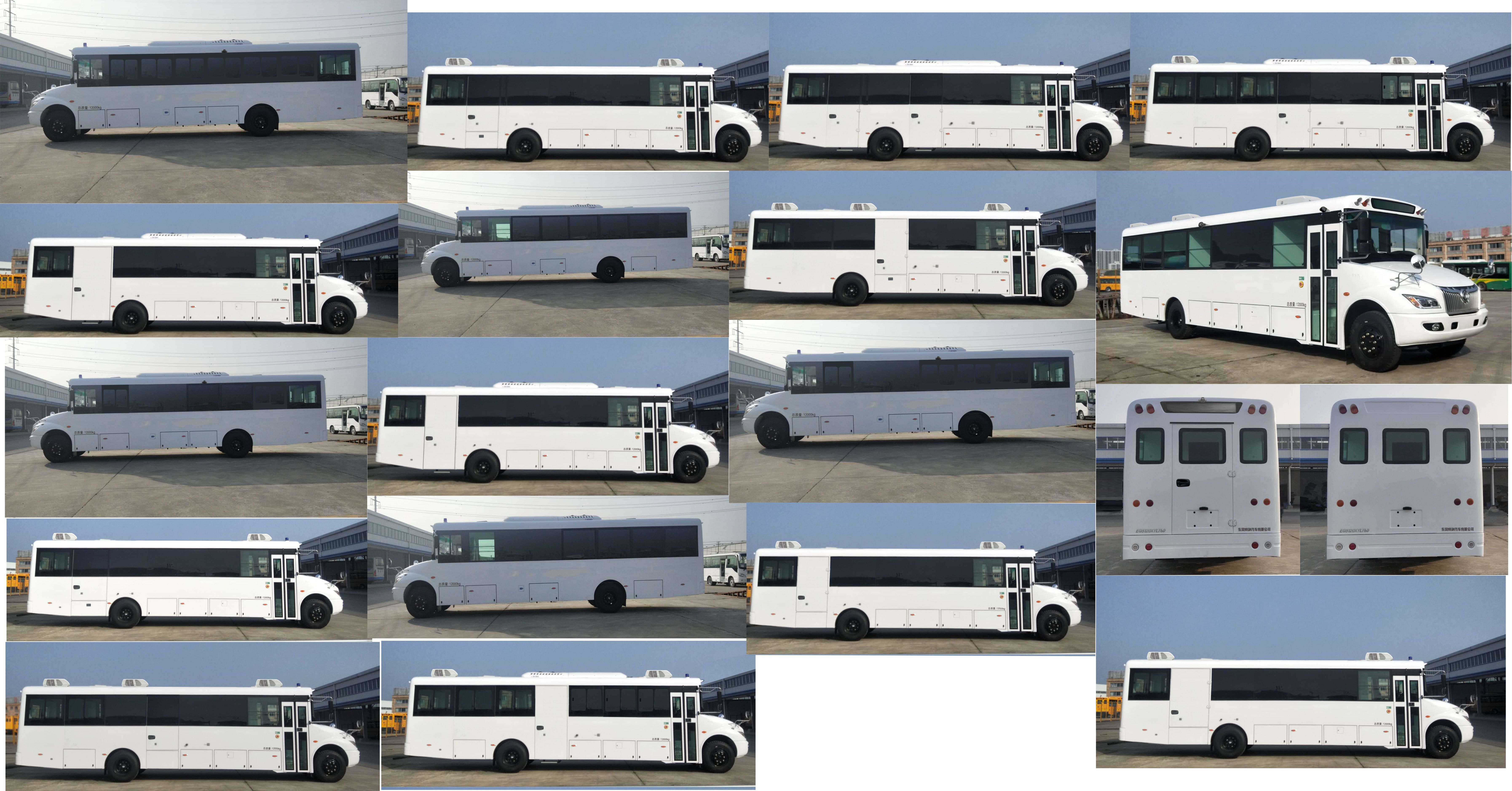 東風牌尖頭大巴實驗室檢測醫(yī)療車