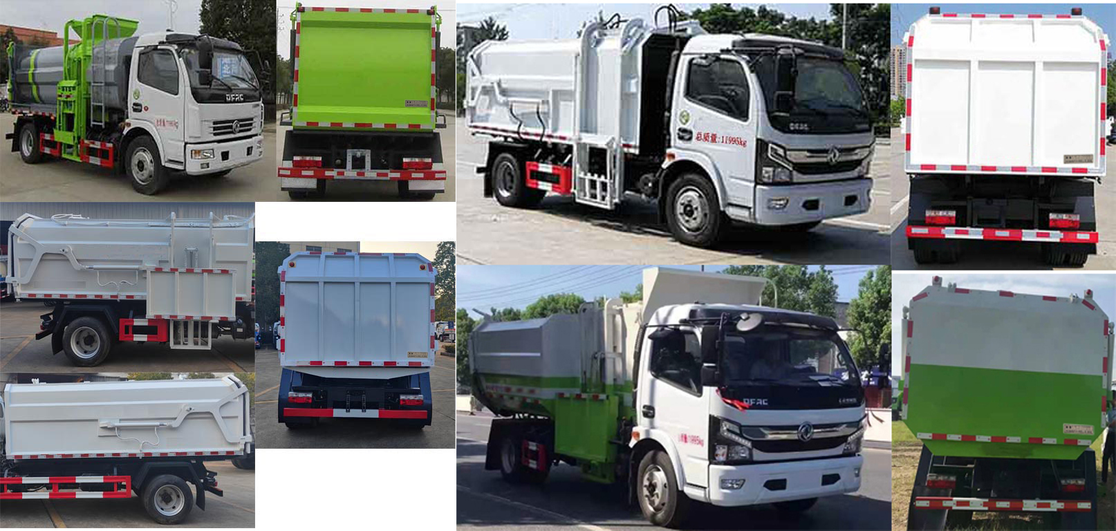 楚勝牌CSC5125ZZZ6型自裝卸式垃圾車