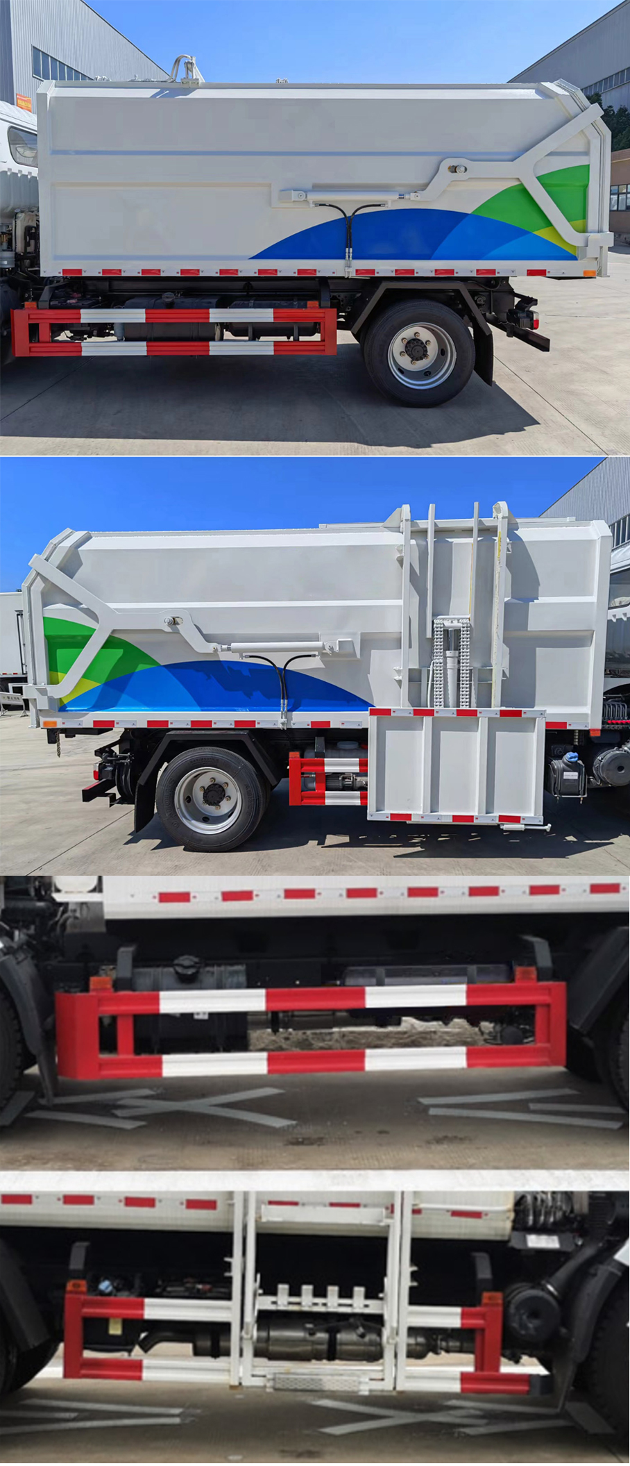 楚勝牌CSC5125ZZZ6型自裝卸式垃圾車