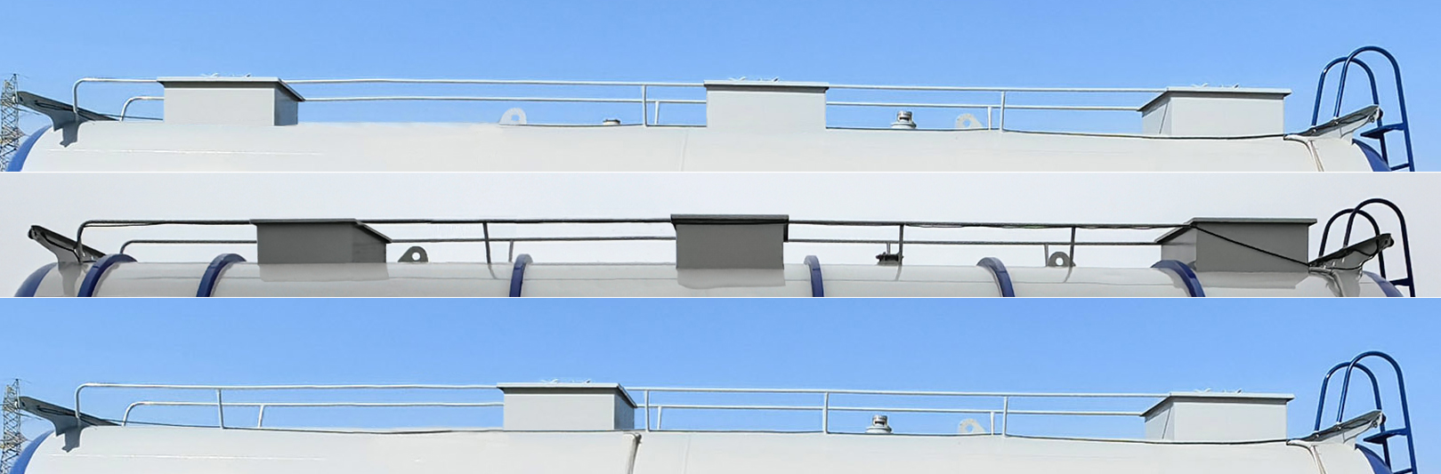 楚勝牌CSC9401GFWCY型腐蝕性物品罐式運(yùn)輸半掛車(chē)