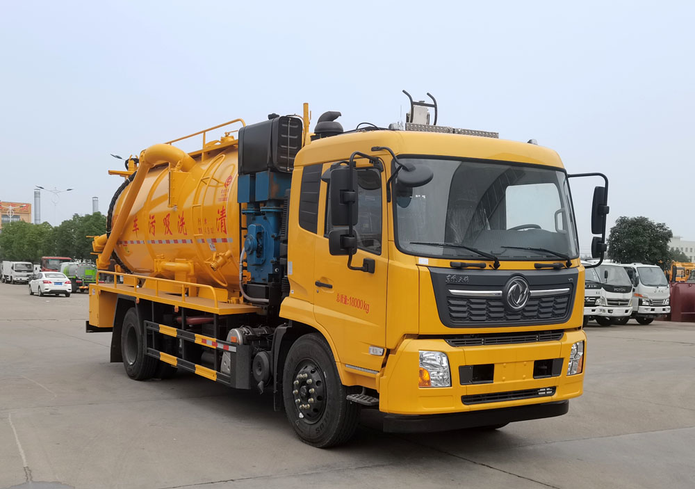 楚勝牌CSC5182GQWD6型清洗吸污車