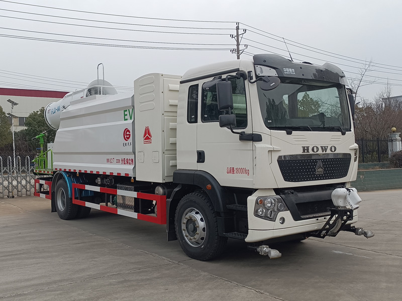 楚勝牌CSC5187TDYZBEV型純電動多功能抑塵車